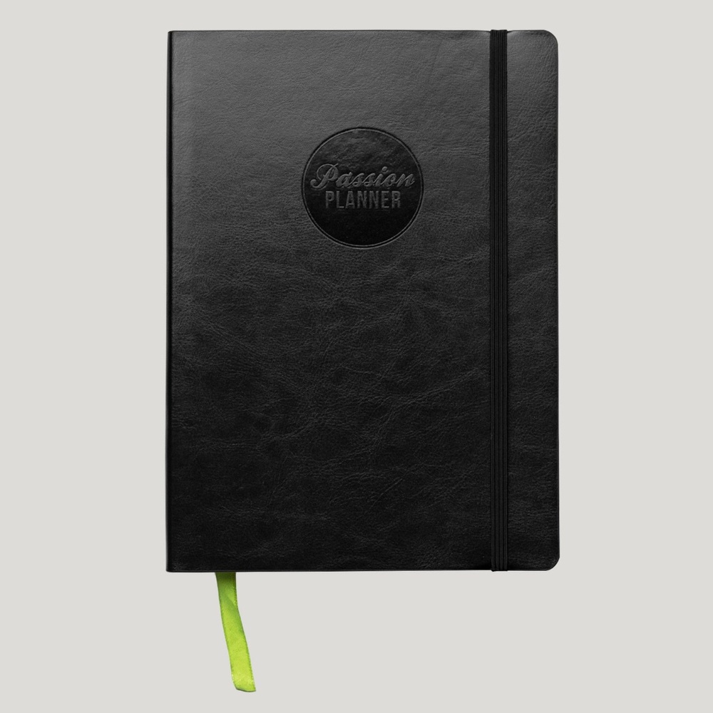 NEW Weekly  '20 Passion Planner Small Elite Black